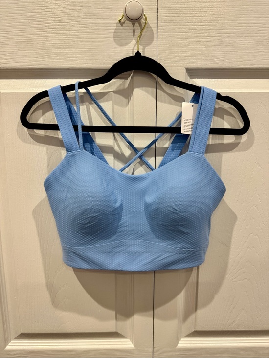 lululemon athletica Other - lululemon athletica Sky Blue Like a Cloud Longline Sports Bra